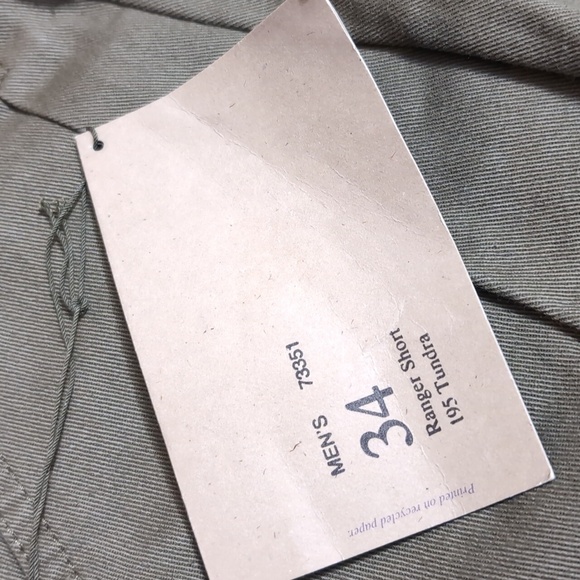 Royal Robbins Ranger Shorts Vintage Deadstock Size 34x5.5" Pleated Old School - Picture 8 of 12